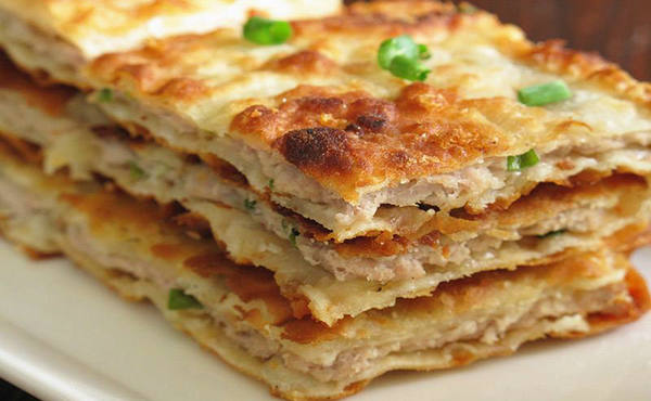葱花大肉饼