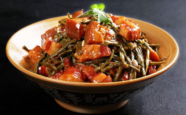 干豆角烧肉